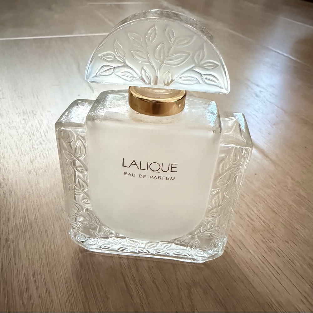 Lalique Eau De Parfum Crystal Bottle CHEVREFEULLE Tree‎ Of Life Made In France